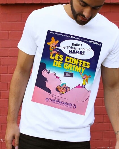 T-shirt Les Contes de Grimy Grafitee