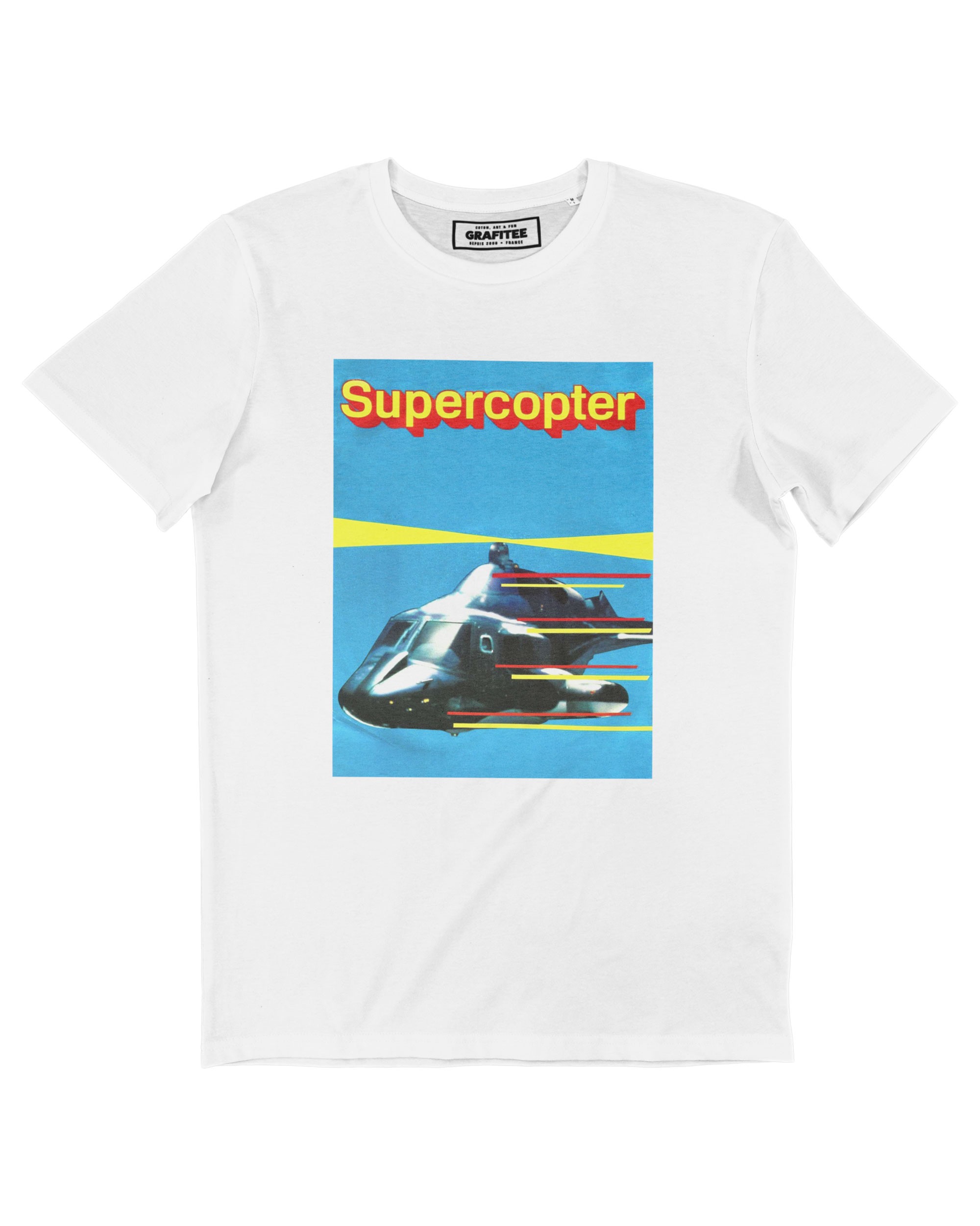 T-shirt Supercopter Grafitee