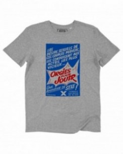 T-shirt Orgies Pour Jouir Grafitee