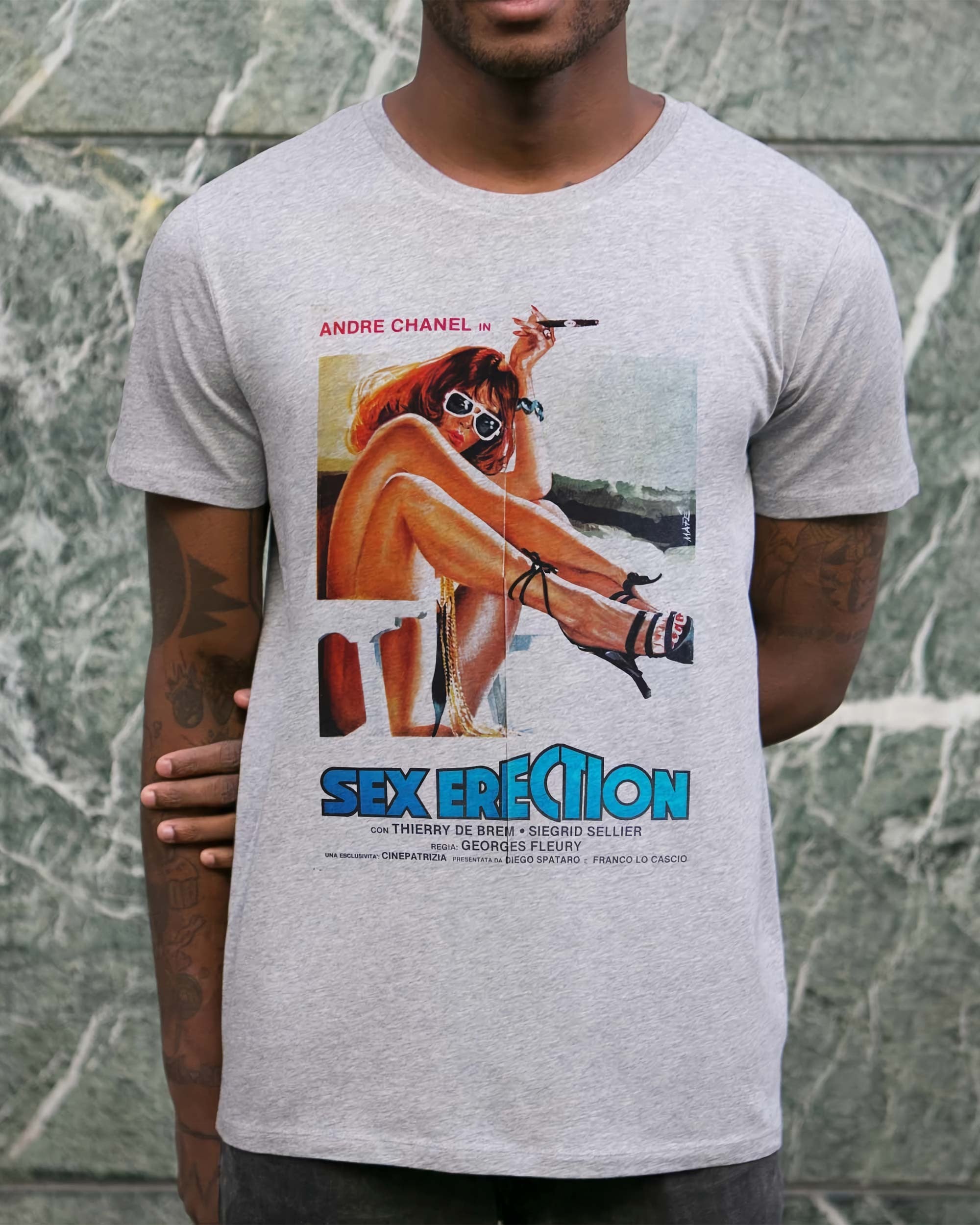 T-shirt Erection Grafitee