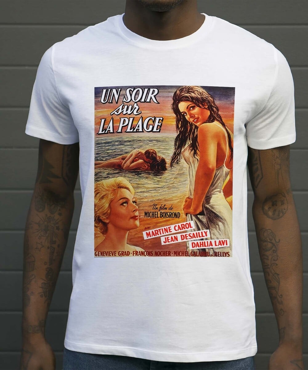 T-shirt Un Soir Sur La Plage Grafitee