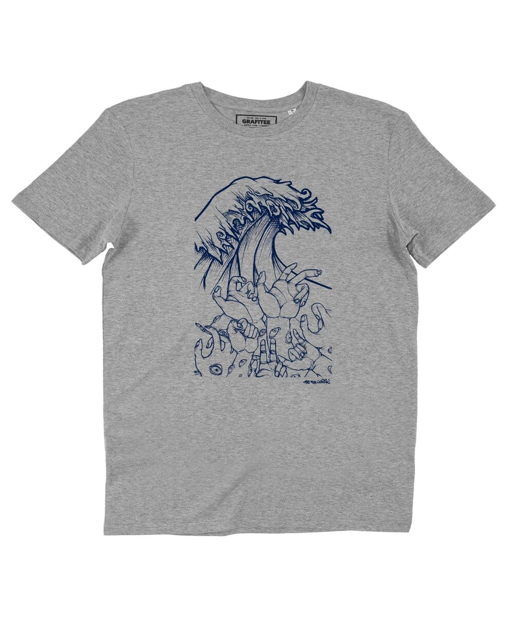 T-shirt Hands Up Wave Grafitee
