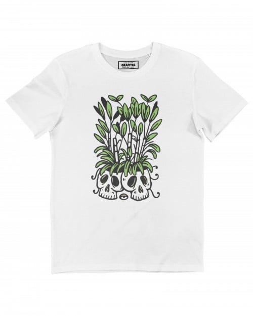 T-shirt Plants and Skulls Grafitee