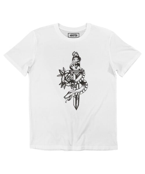 T-shirt Dague Serpent Grafitee