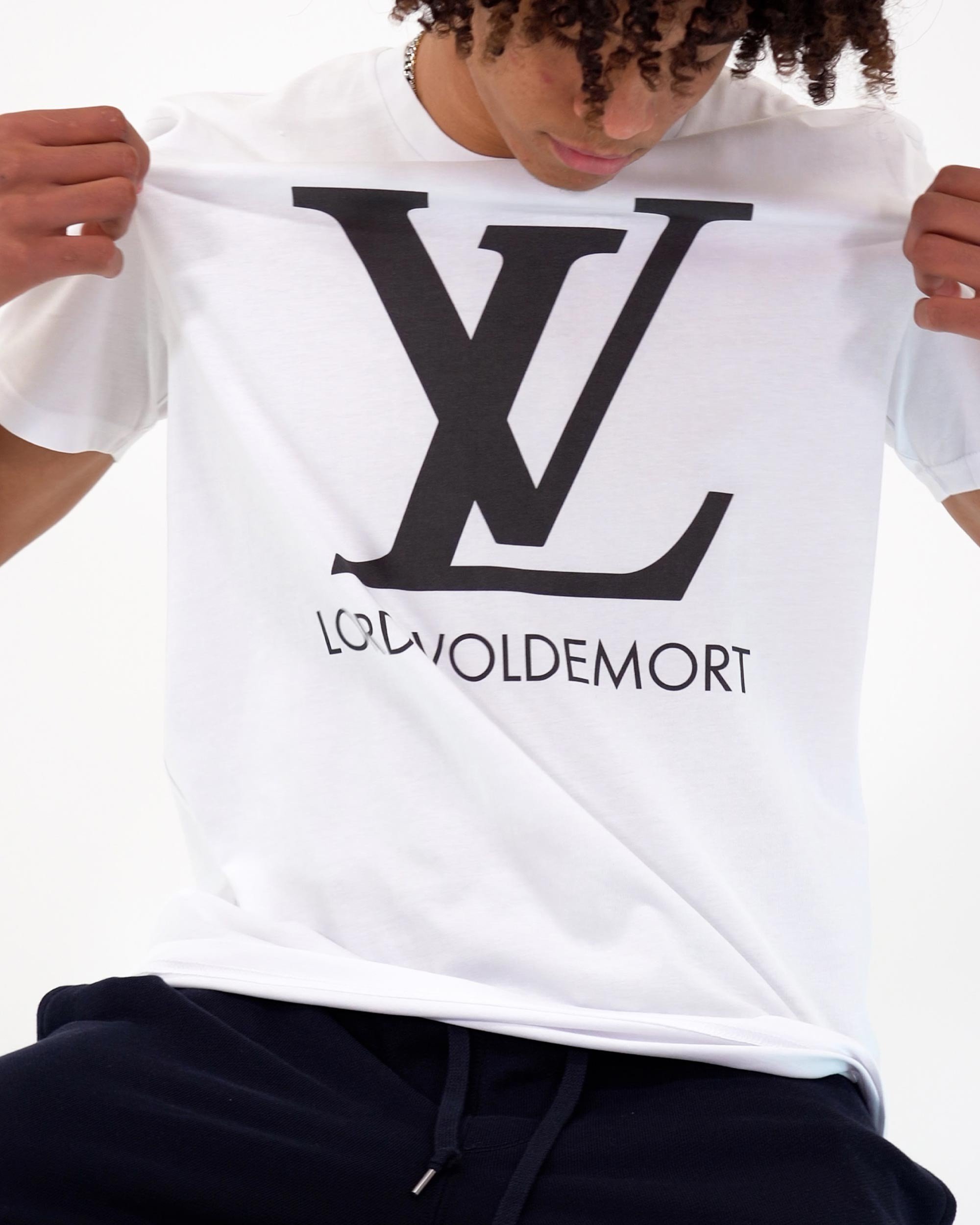 T-shirt Lord Voldemort de couleur Blanc
