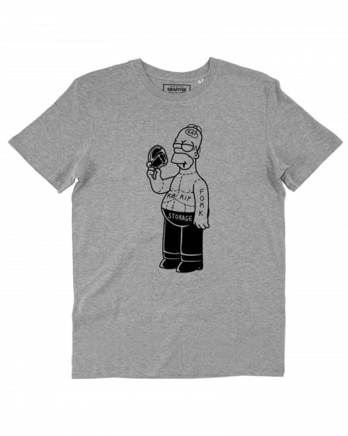 T-shirt Just Do Eat Homer Grafitee