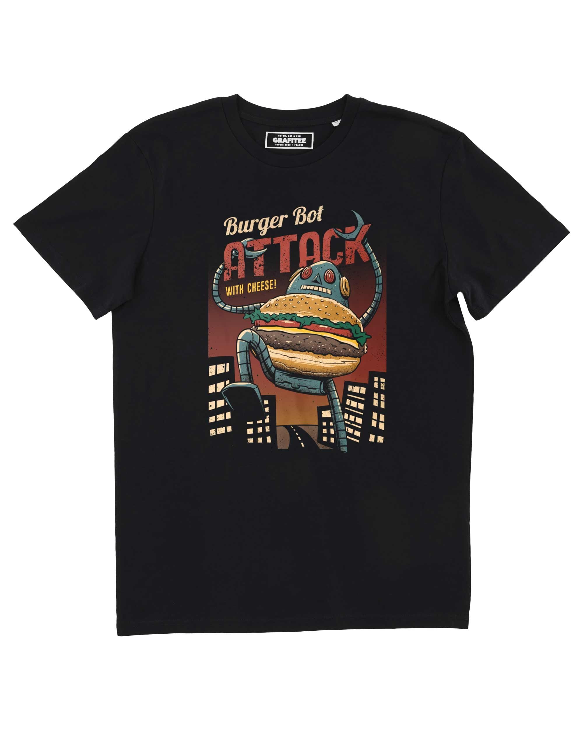 T-shirt Burger bot Grafitee