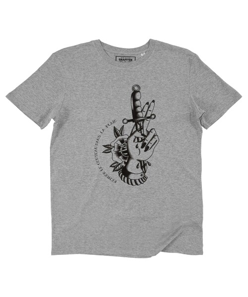 T-shirt Couteau dans la plaie Grafitee