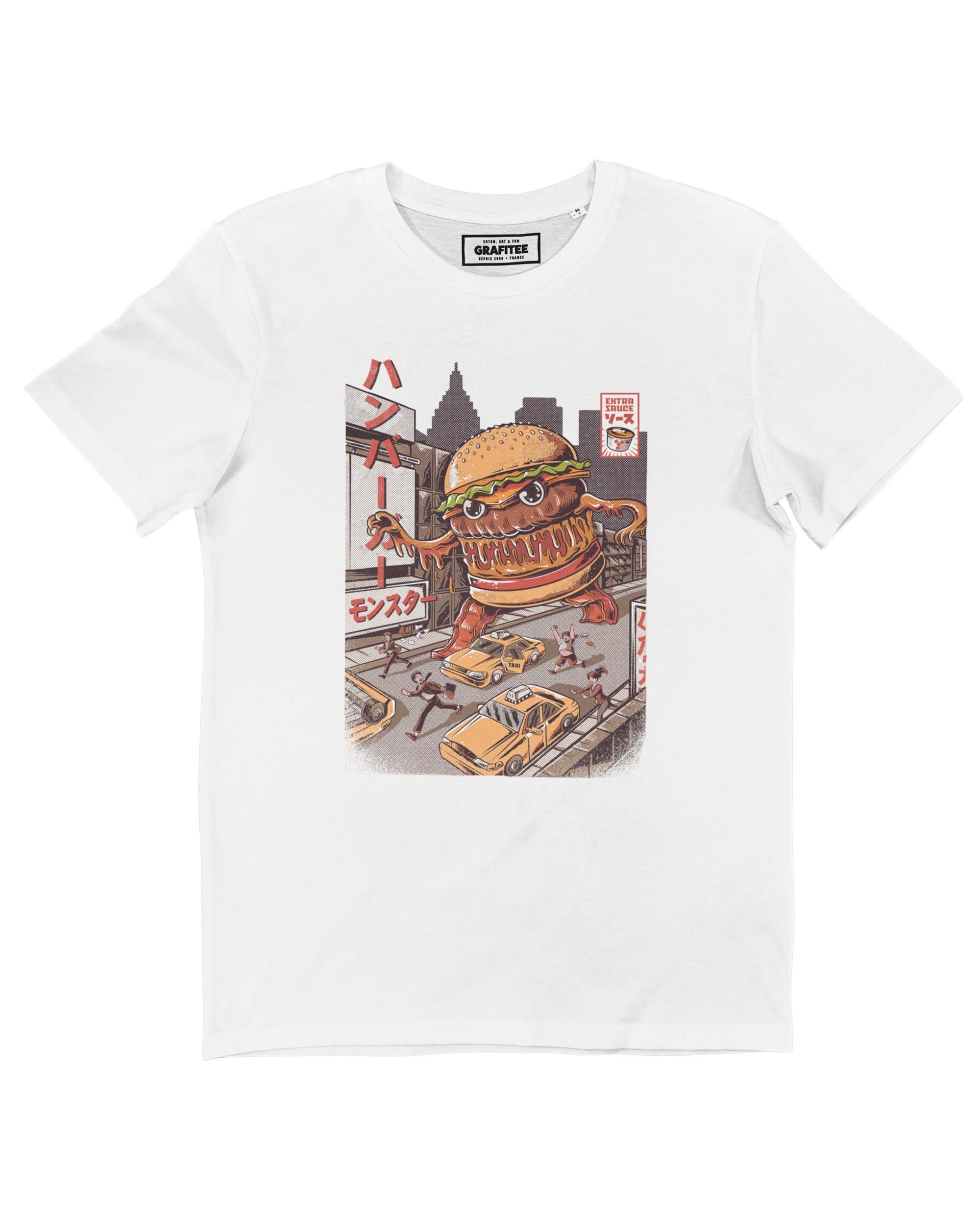 T-shirt Burgerzilla Grafitee