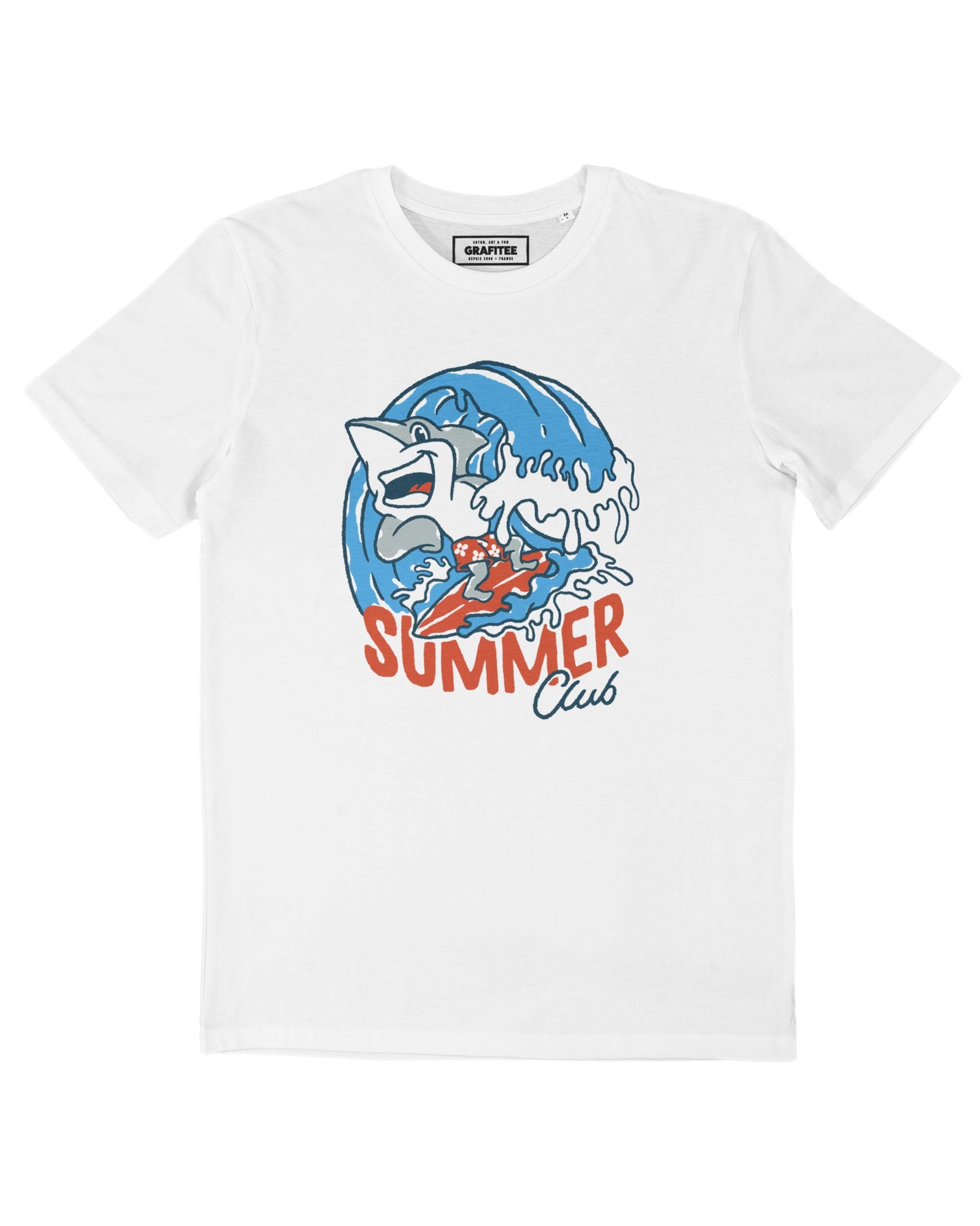 T-shirt Shark Summer Club Grafitee