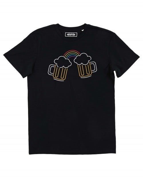 T-shirt Rainbow Beer Grafitee