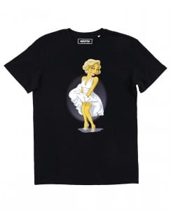 T-shirt Monroe Simpsonized Grafitee