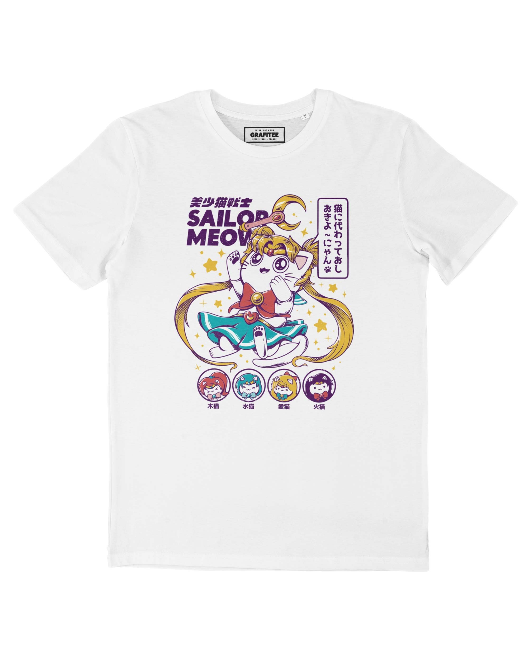 T-shirt Sailor Meow Grafitee
