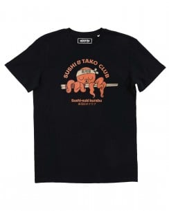 T-shirt Sushi & Tako Club Grafitee