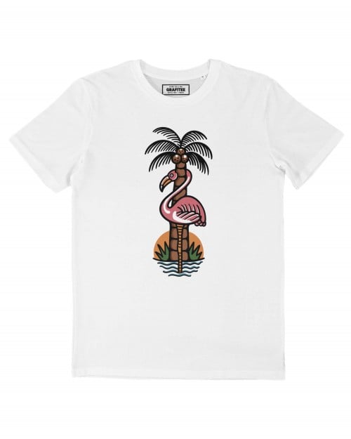 T-shirt Flam Palm Grafitee