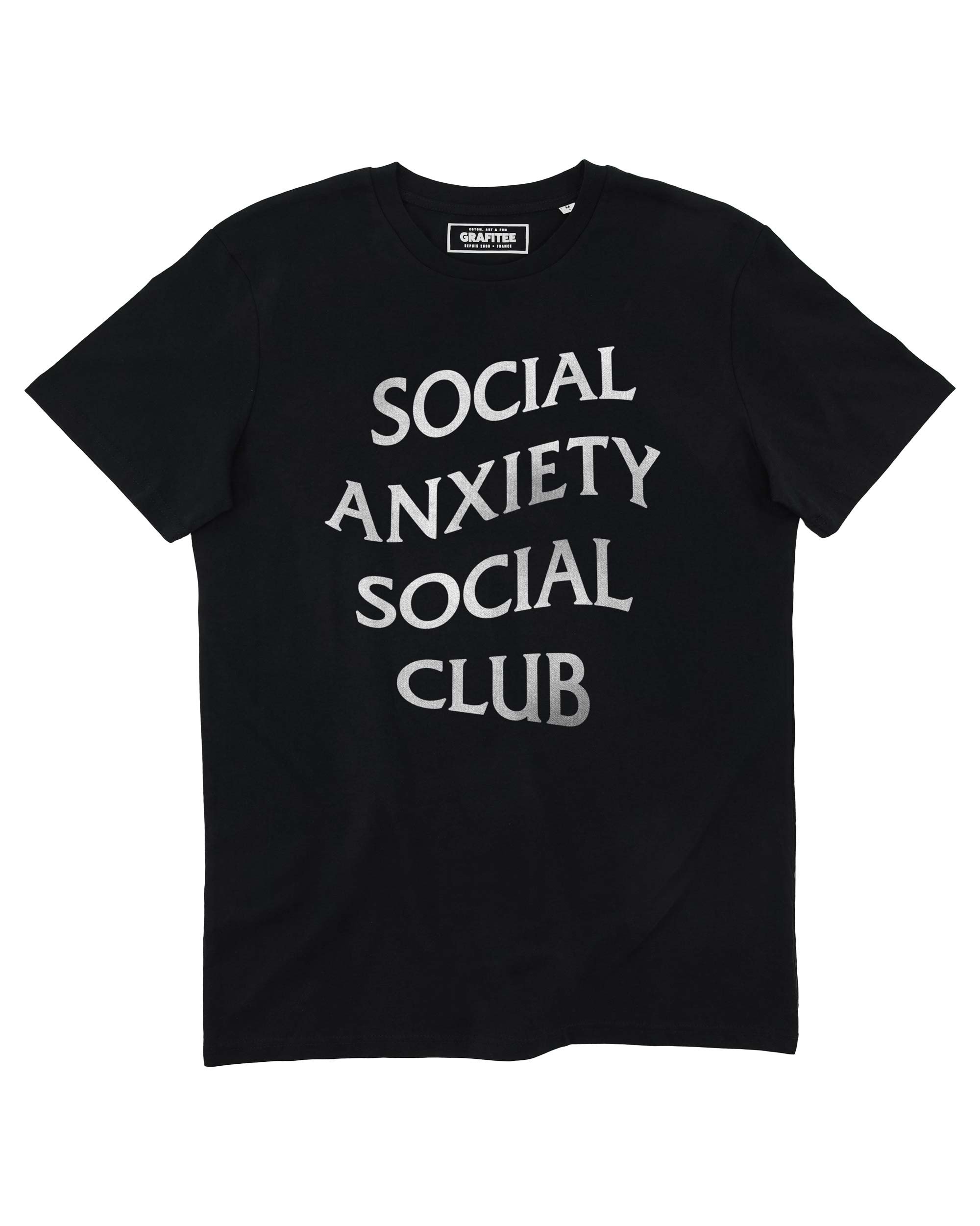 T-shirt Social Anxiety Social Club Grafitee