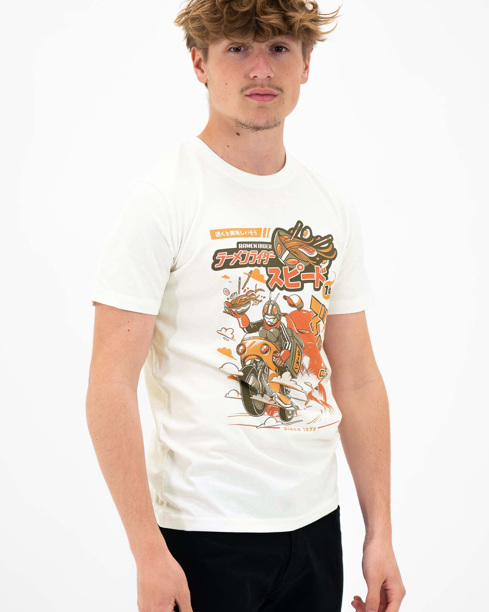 T-shirt Ramen Rider Grafitee