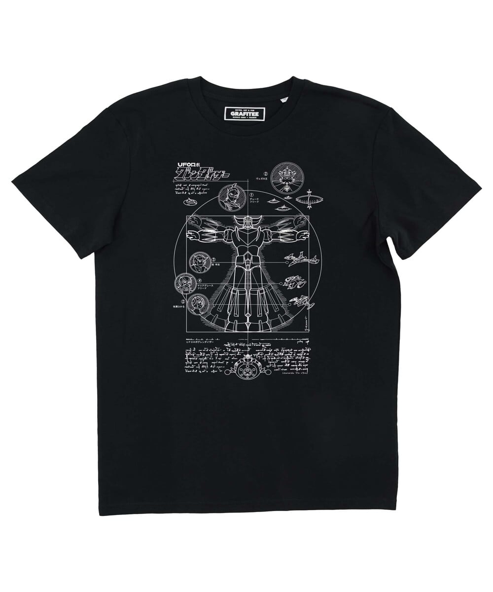 T-shirt Grendizer Blueprint Grafitee