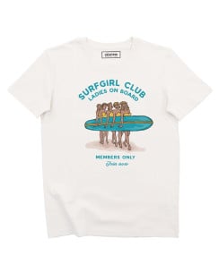 T-shirt Surfgirl Club Grafitee