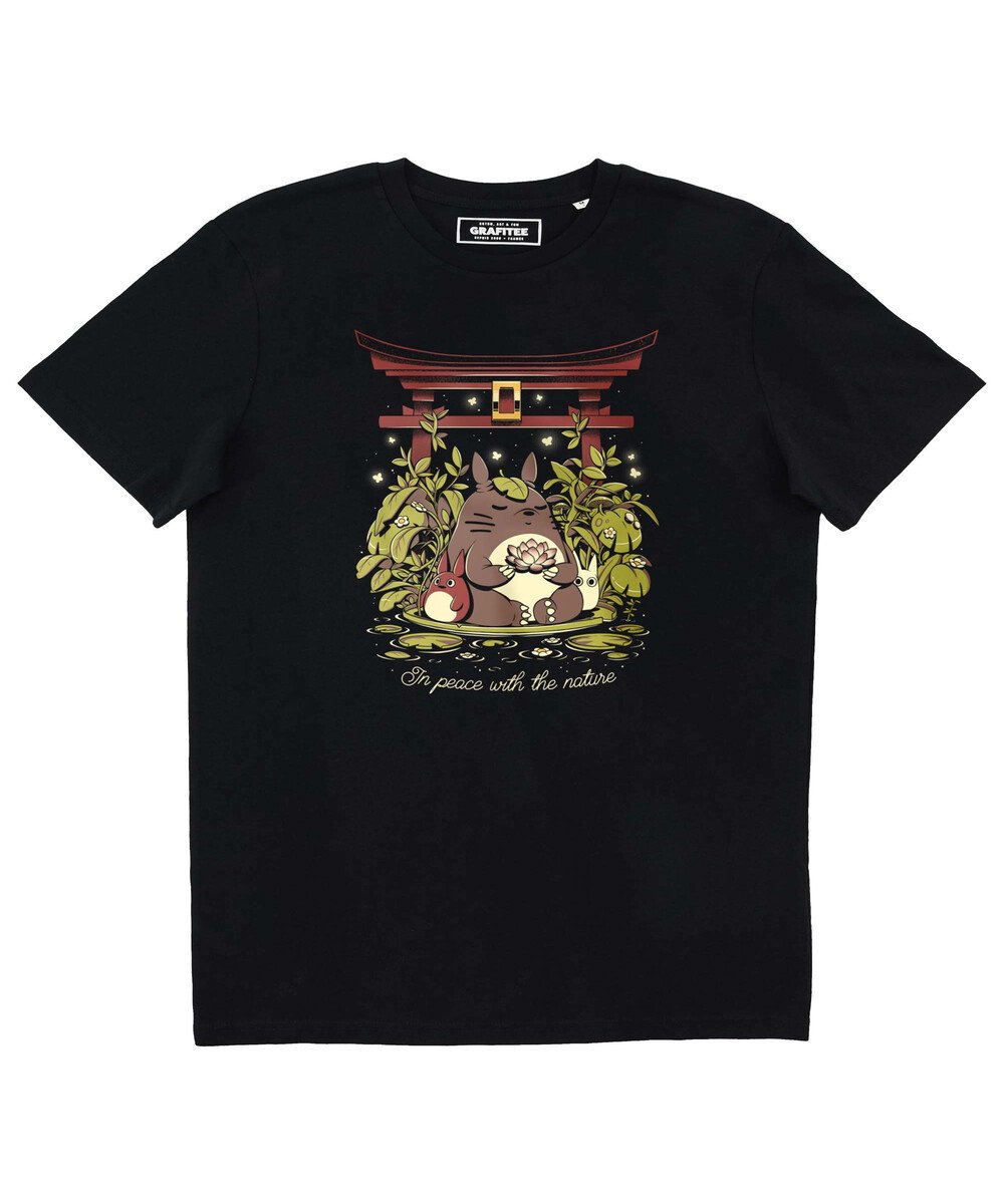 T-shirt In Peace With Nature Grafitee