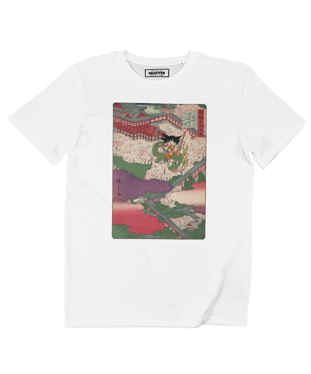 T-shirt Floating Goku Grafitee