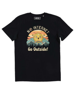 T-shirt No Internet Grafitee