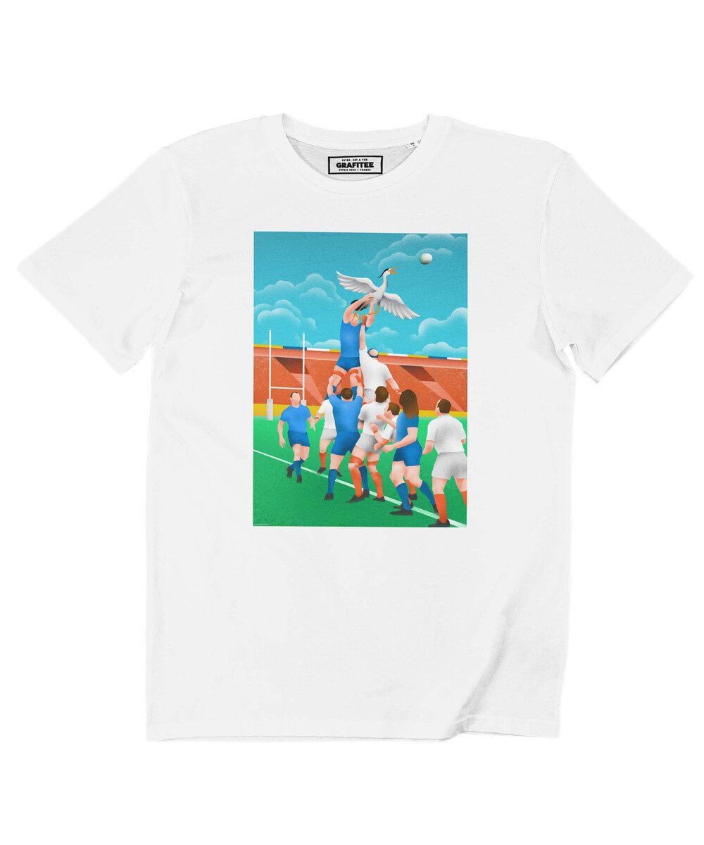 T-shirt Héron Rugby Grafitee