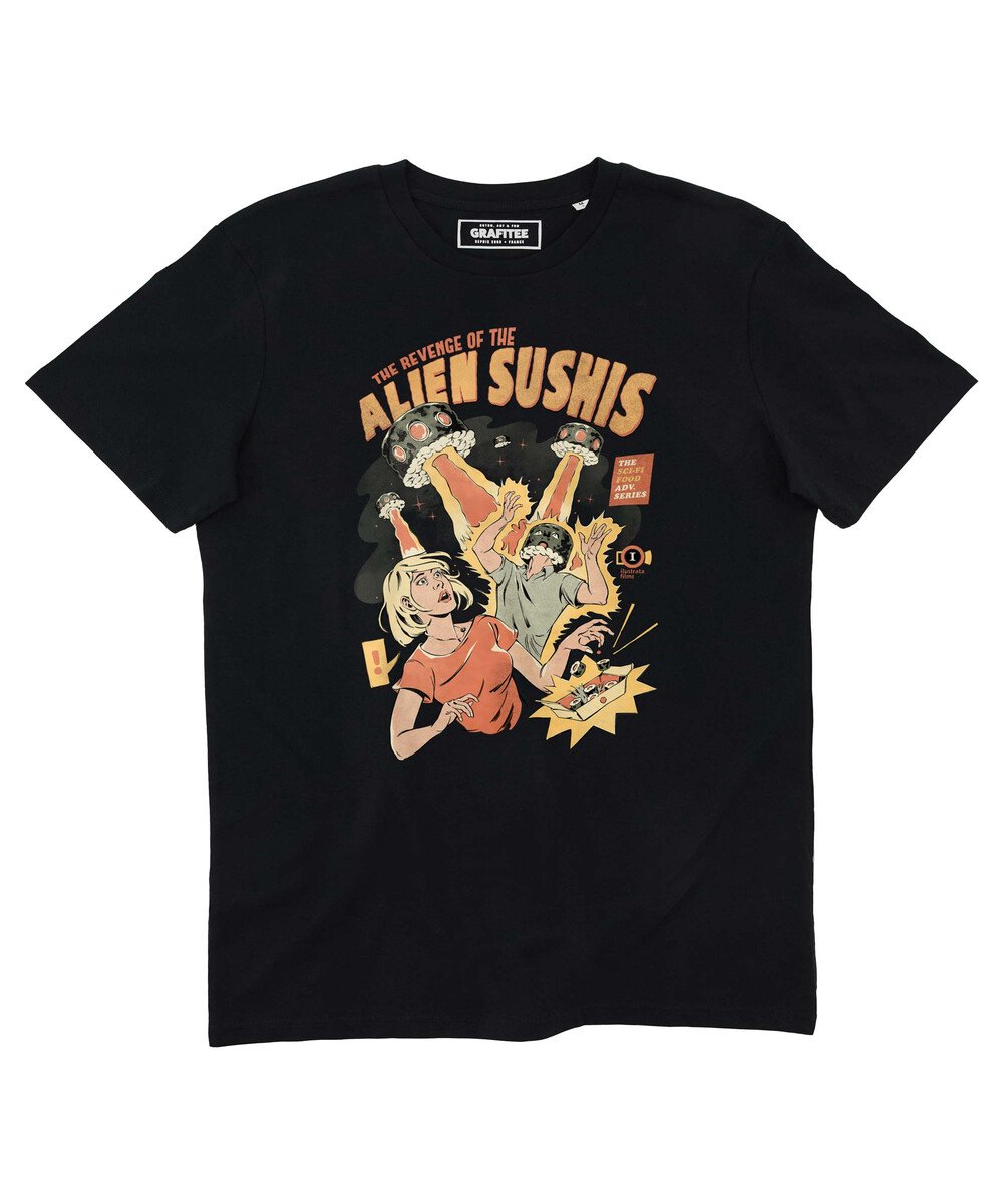 T-shirt Sushi Invasion Grafitee
