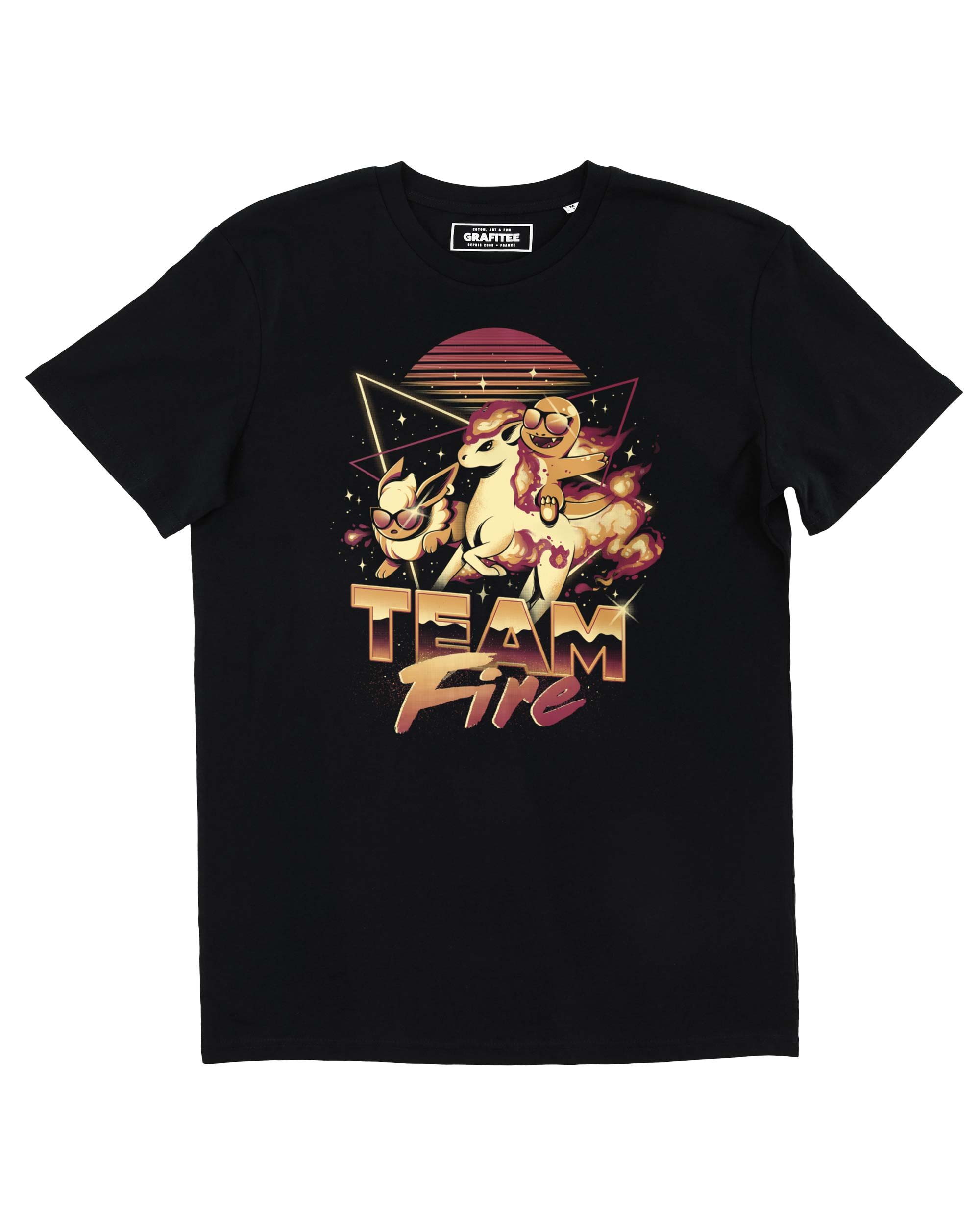 T-shirt Team Fire Grafitee