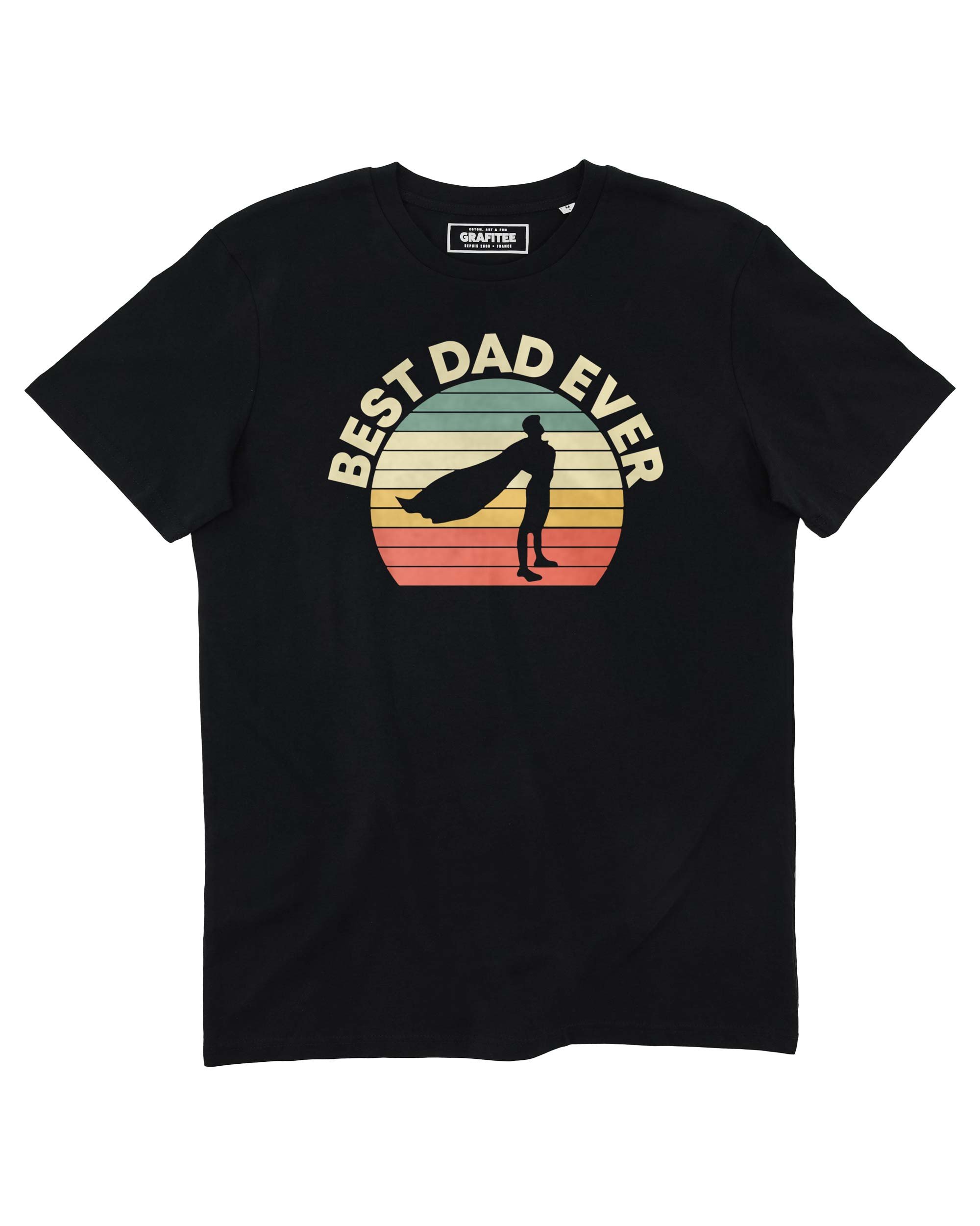 T-shirt Best Dad Ever Grafitee