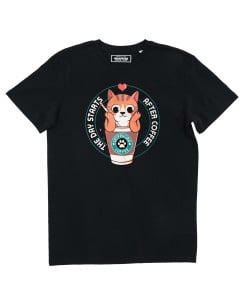 T-shirt Cat-ppuccino Grafitee
