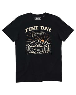 T-shirt Fine Day on the Mountain Grafitee