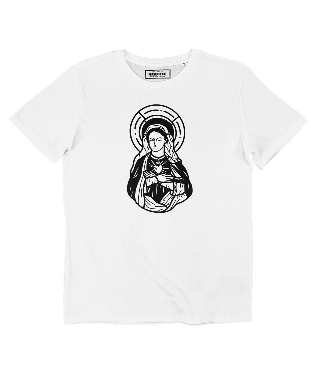 T-shirt Vierge Marie Tattoo Grafitee