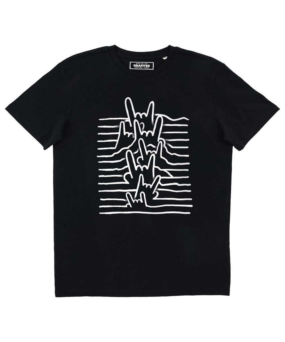 T-shirt Division Rock n Roll Grafitee