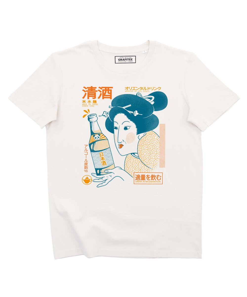 T-shirt Sake Geisha Grafitee