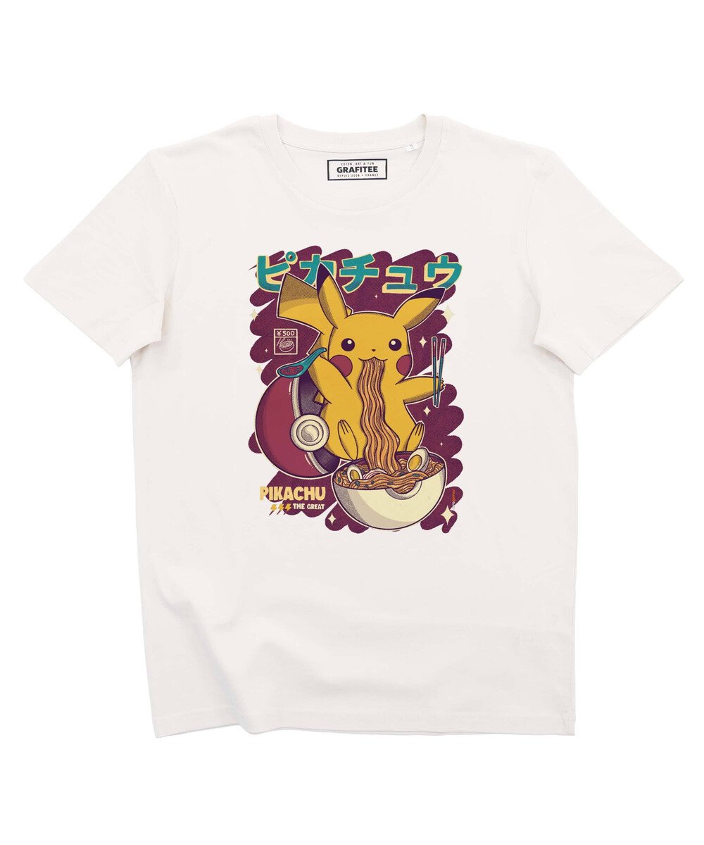 T-shirt Pikachu Ramen Grafitee