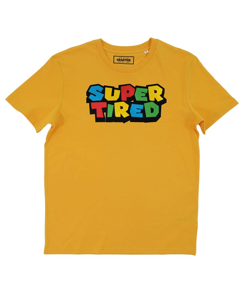T-shirt Super Tired Grafitee