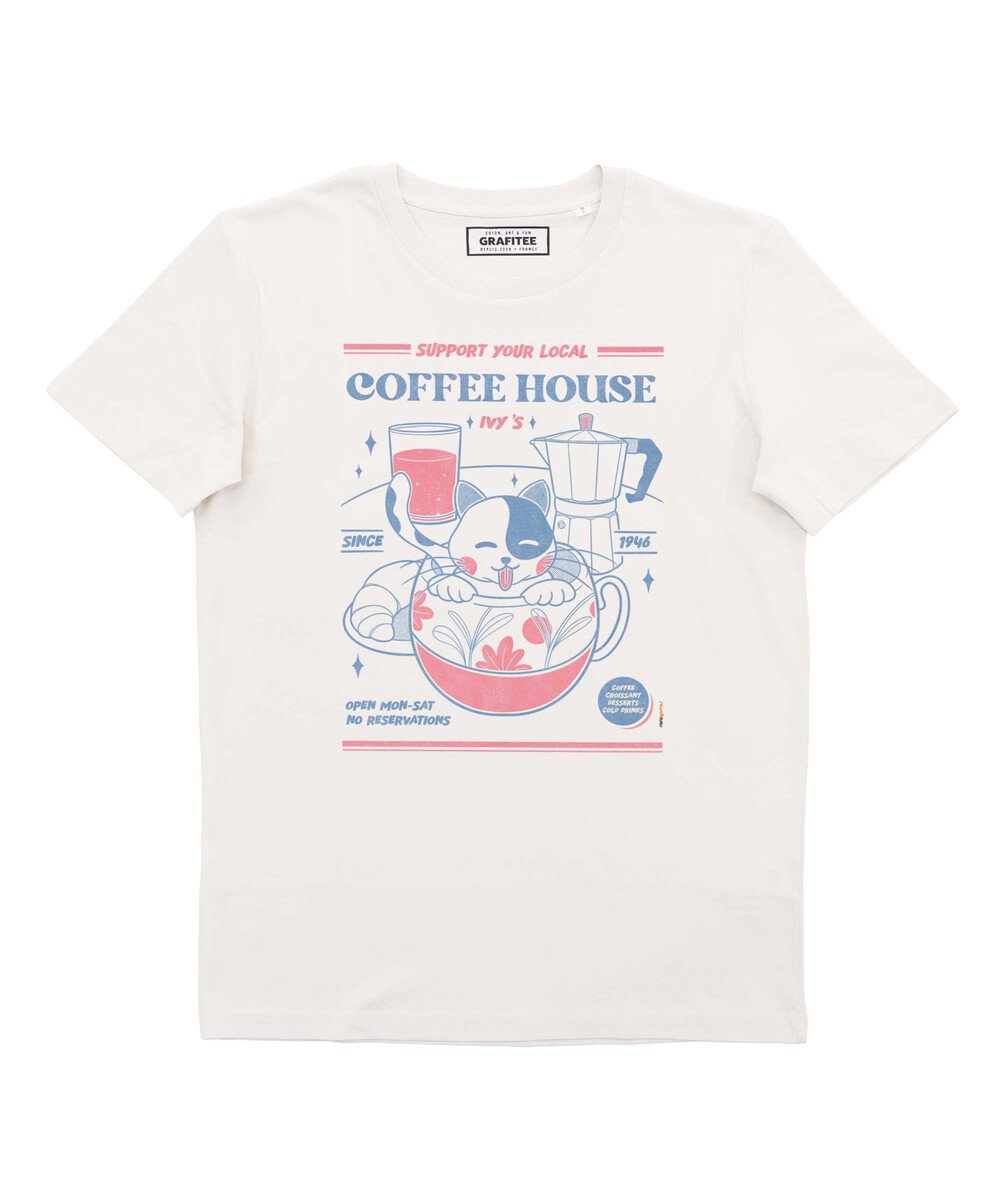 T-shirt Coffee House Grafitee