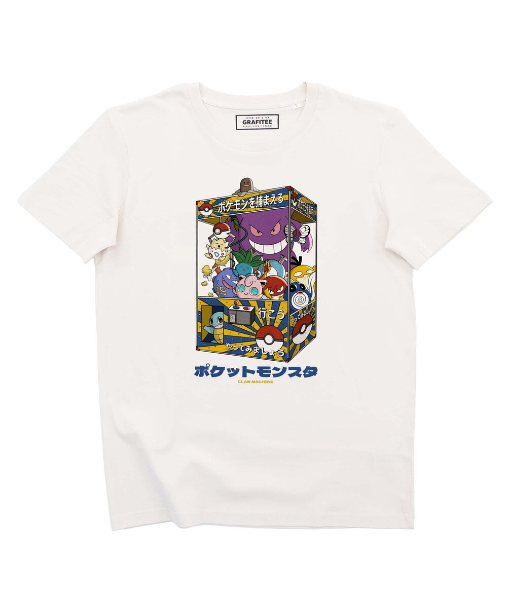 T-shirt Pokemon Machine à Pince Grafitee