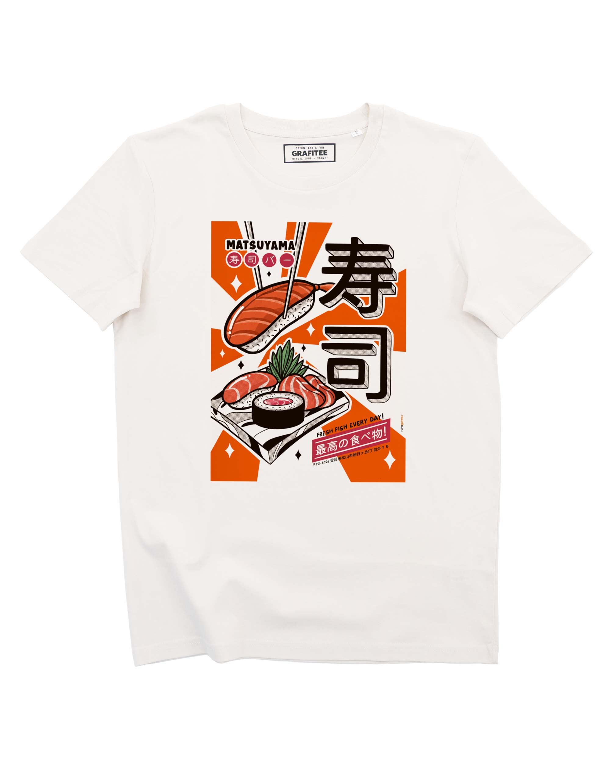 T-shirt Sushi forever Grafitee