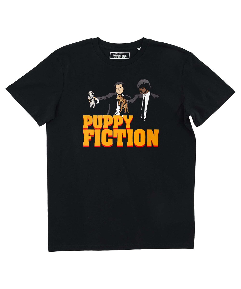 T-shirt Puppy Fiction Grafitee