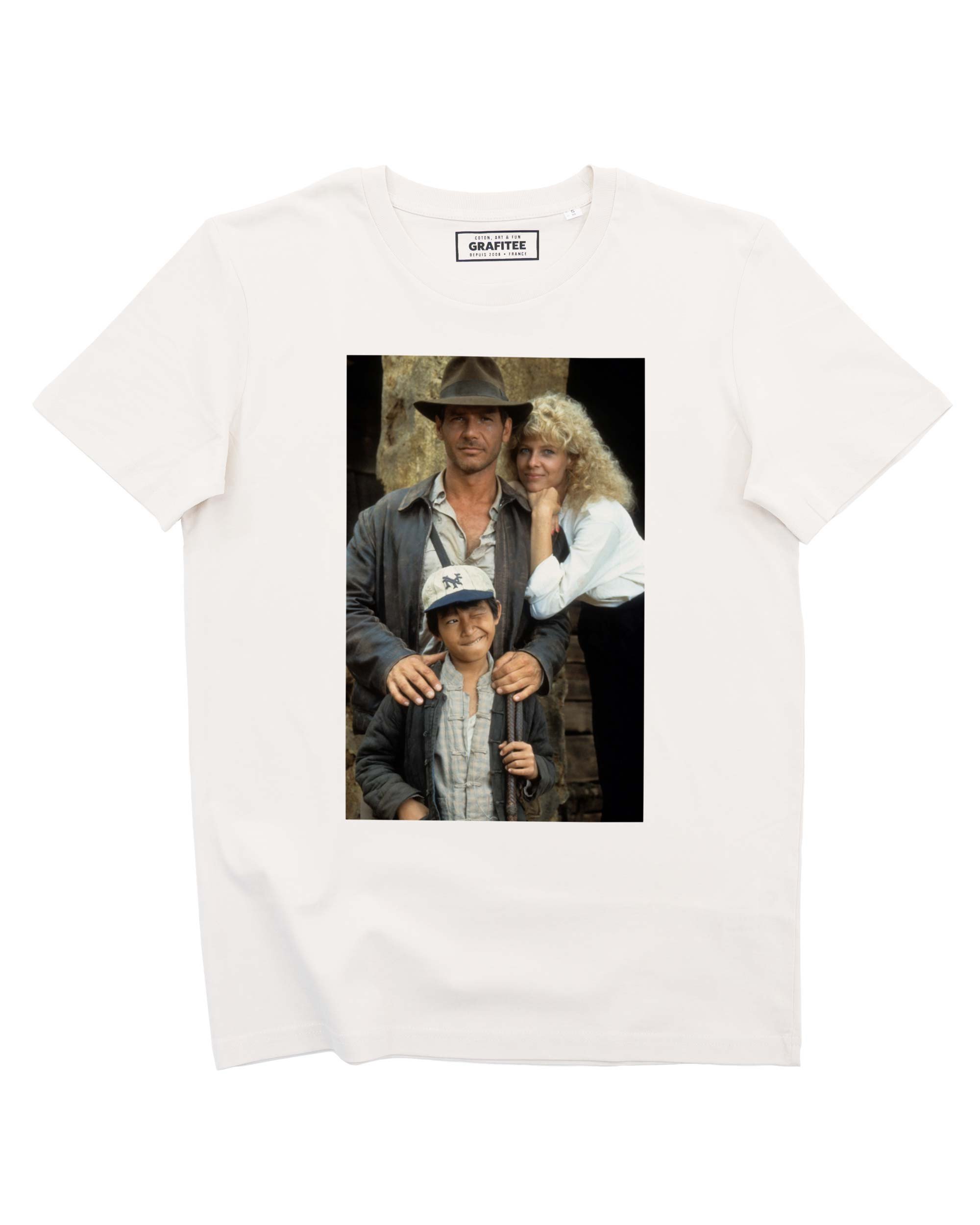 T-shirt Indiana Jones Demi Lune Grafitee