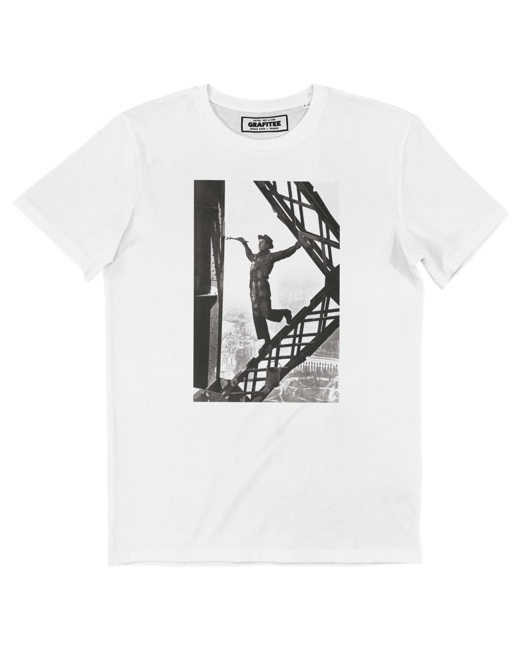 T-shirt L'Ouvrier de la Tour Eiffel Grafitee