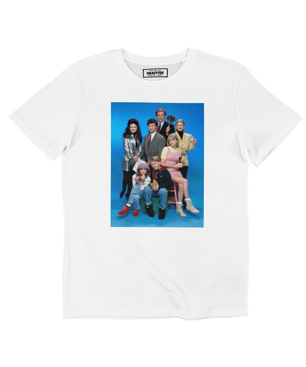 T-shirt Une Nounou d'Enfer Grafitee