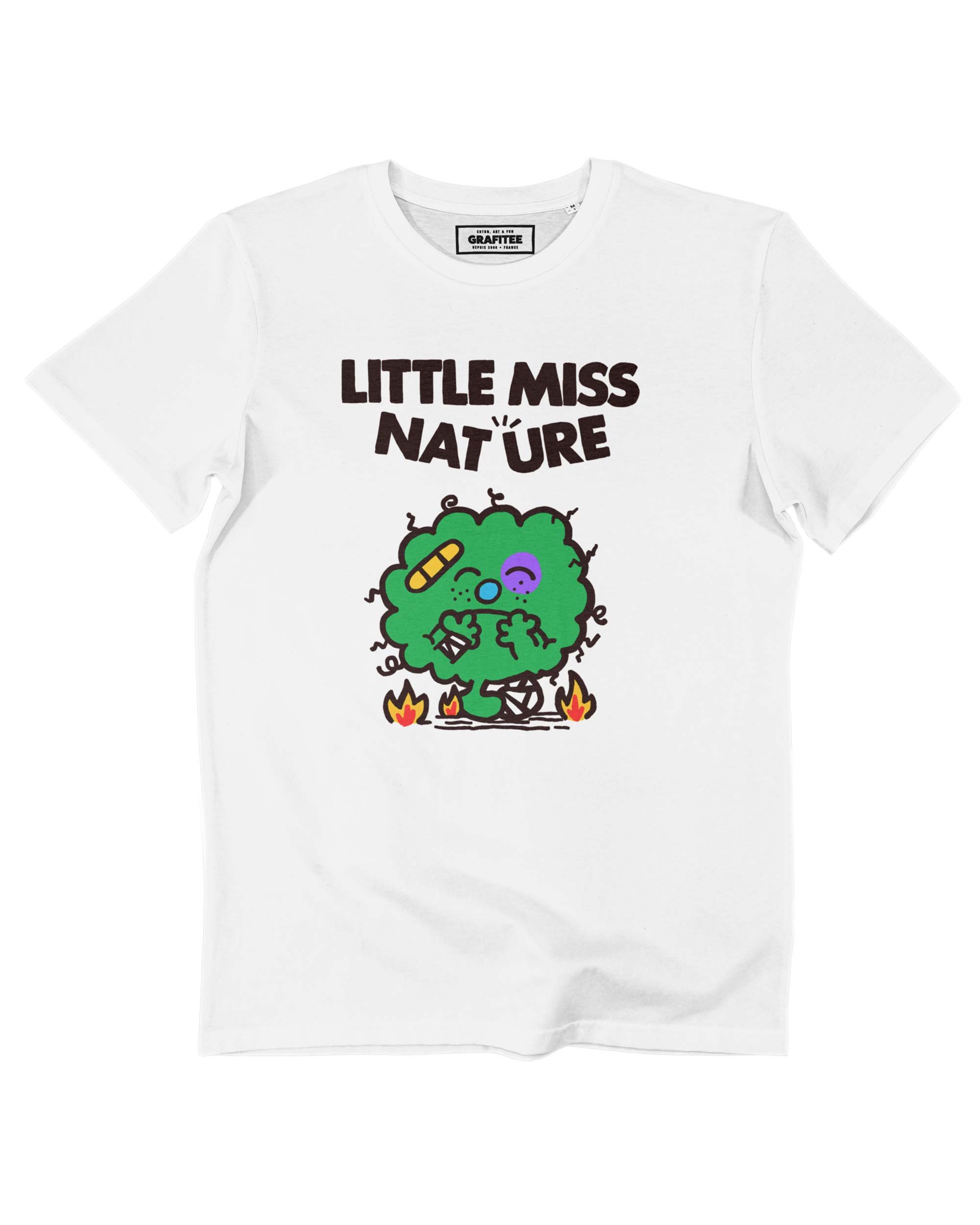 T-shirt Little Miss Nature Grafitee