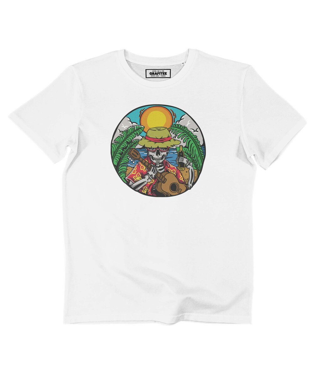 T-shirt Skull Vacation Grafitee