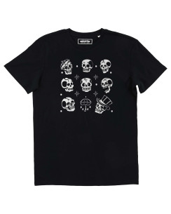 T-shirt Skull Pattern Grafitee