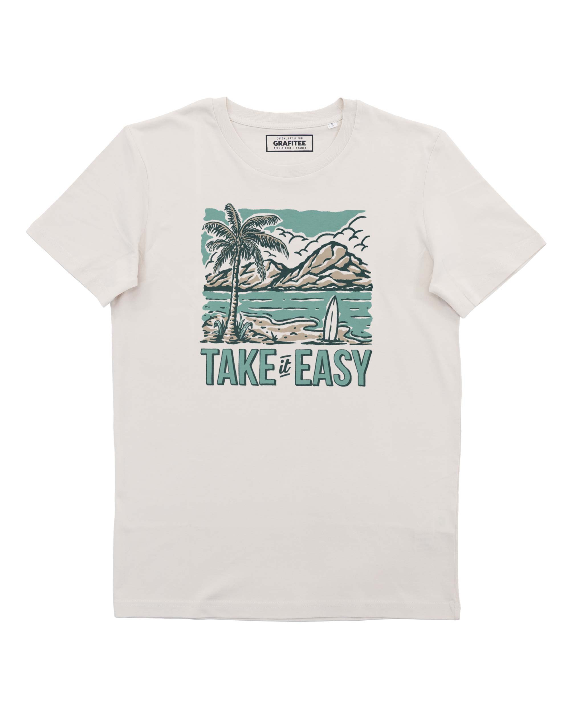 T-shirt Take it Easy Grafitee