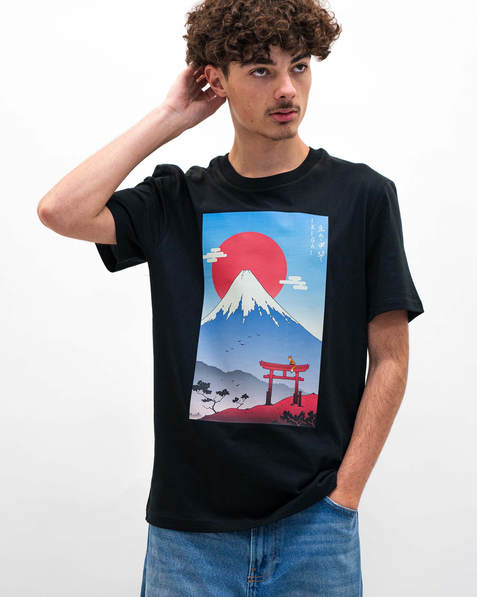 T-shirt Ikigai Mont Fuji Grafitee