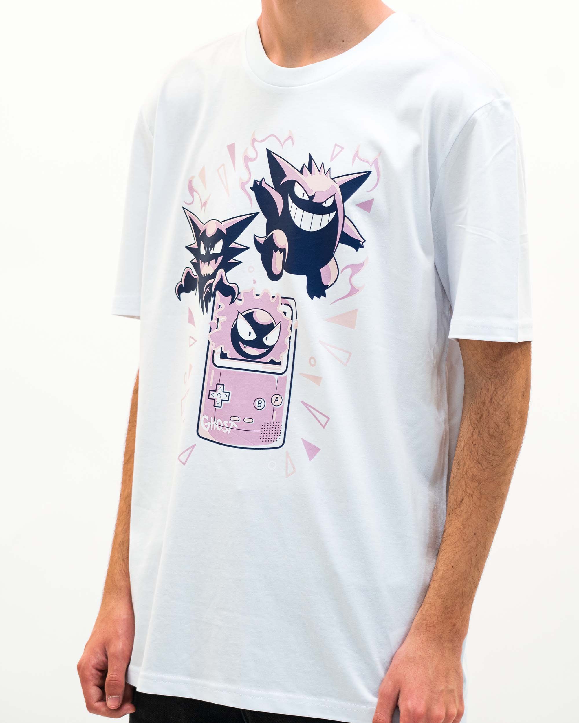 T-shirt Ghosts Pokemon de couleur Blanc par Douglasstencil